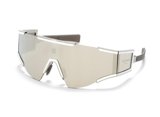 Balmain FLECHE BPS-138E Black/Palladium/Dark Grey/Grey Mirror AR