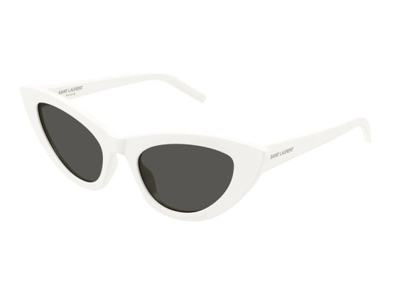 Saint Laurent SL213 LILY 017 White/Grey