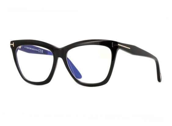 Tom Ford FT6064-B 001 Shiny Black 56mm