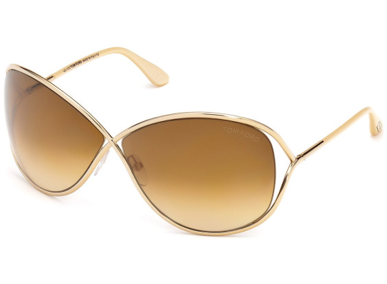 Tom Ford FT0130 28F Shiny Rose Gold/Gradient Brown