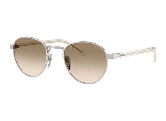 Prada PRB52S 1BC80K Silver/Light Yellow Gradient Brown