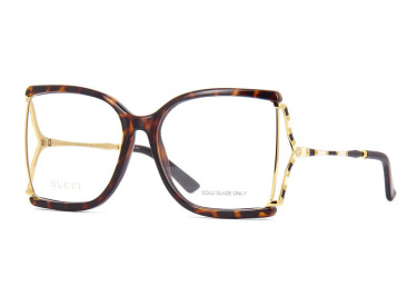 Gucci GG0592O 002 Havana/Gold 60mm