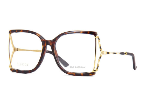 Gucci GG0592O 002 Havana/Gold 60mm