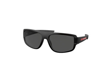 Prada Sport PS03WS DG006F Black Rubber/Dark Grey