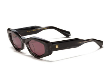 Valentino V-TRE VLS-101A Shiny Black/Dark Bordeaux AR