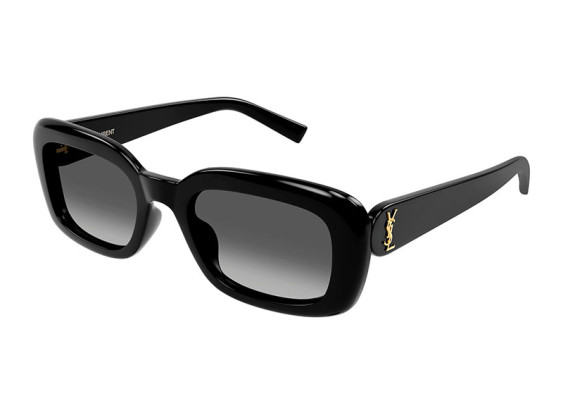 Saint Laurent SLM130/F 002 Shiny Black/Grey Gradient
