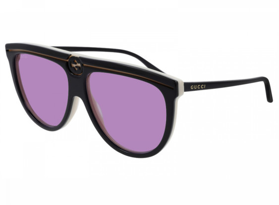 Gucci GG0732S 004 Black/Violet