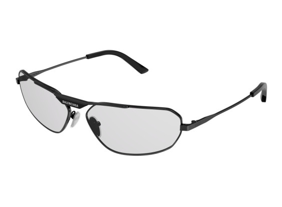 Balenciaga BB0245S 004 Gunmetal/Light Grey