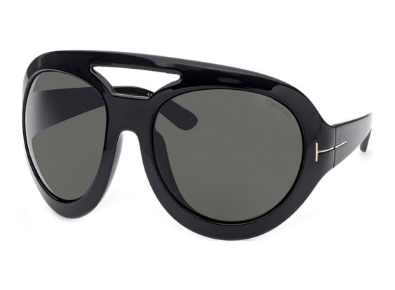 Tom Ford FT0886 01A Shiny Black/Smoke