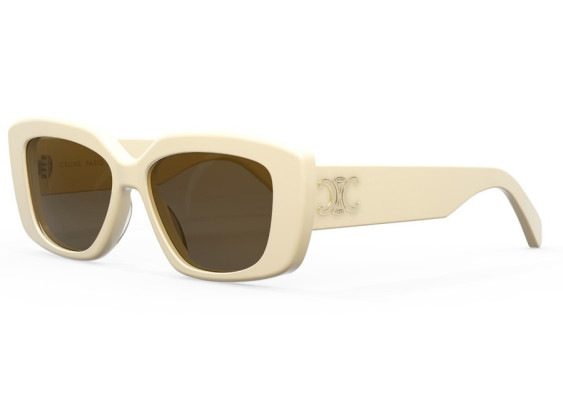 Celine CL40216U 25E White/Brown