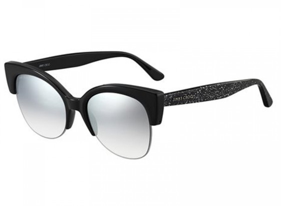 Jimmy Choo PRIYA/S NS800 Black Glitter