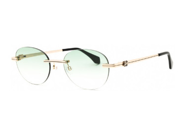 Palm Angels PERI10H CRYSTAL 7654 Gold/Green Gradient