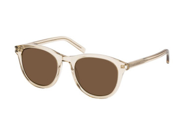 Saint Laurent SL401 008 Transparent Yellow/Brown