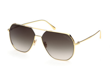 Tom Ford FT0852 30B Gold/Gradient Smoke 59mm