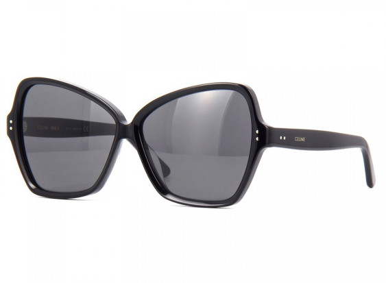 Celine CL40064I 01A Shiny Black/Grey