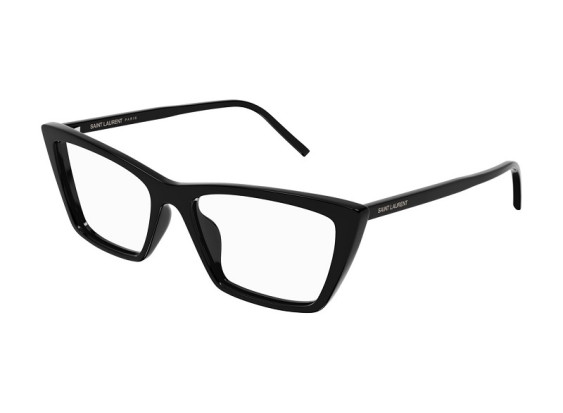 Saint Laurent SL737 MICA THIN OPT 001 Black/Transparent AR 54mm