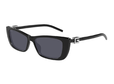 Gucci GG1681S 001 Shiny Black/Solid Grey