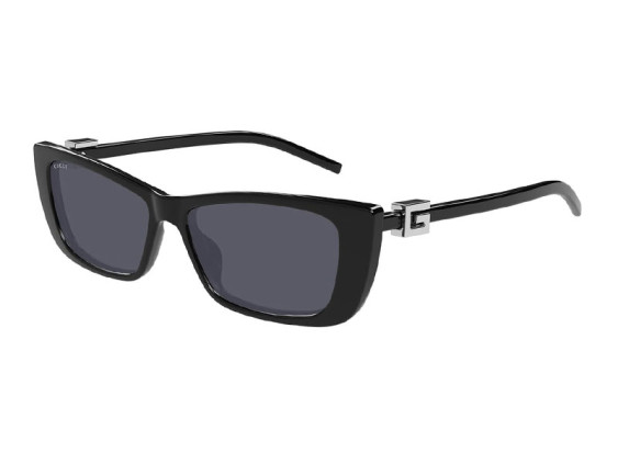Gucci GG1681S 001 Shiny Black/Solid Grey