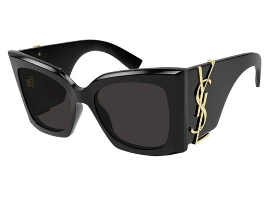 Saint Laurent SLM119 BLAZE 001 Black/Black