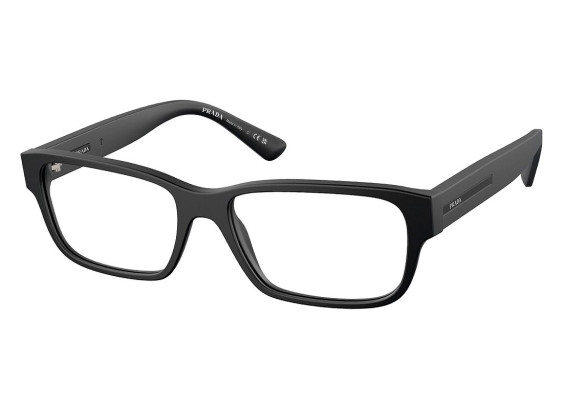 Prada PR18ZV 1BO1O1 Matte Black 56mm