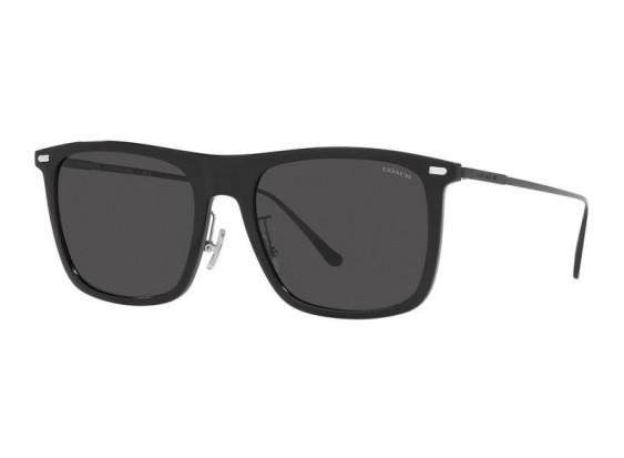 Coach HC8356 500287 Black/Dark Grey Solid