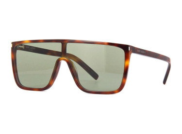 Saint Laurent SL364 MASK ACE 002 Havana/Green