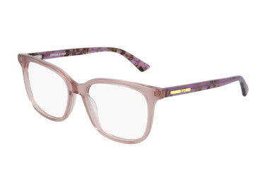 McQueen MQ0276O 003 Transparent Pink 52mm