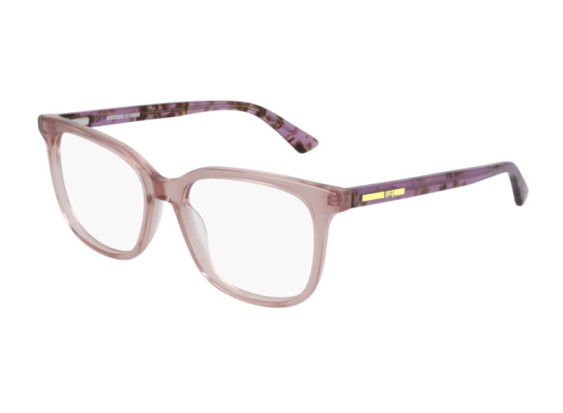 McQueen MQ0276O 003 Transparent Pink 52mm
