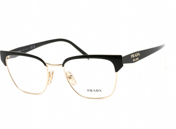 Prada PR65YV 18A1O1 Black/Gold 51mm