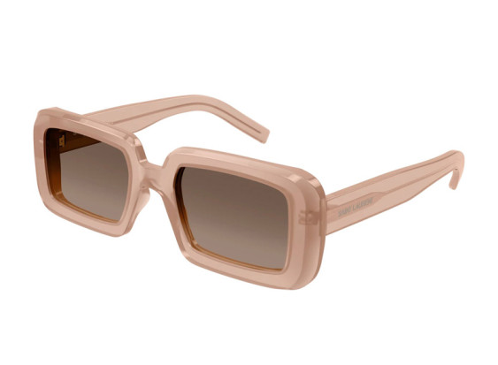 Saint Laurent SL534 SUNRI 014 Shiny Orange/Brown Gradient