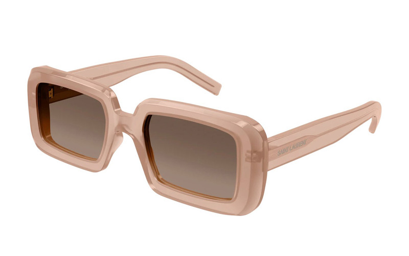 Saint Laurent SL534 SUNRI 014 Shiny Orange/Brown Gradient