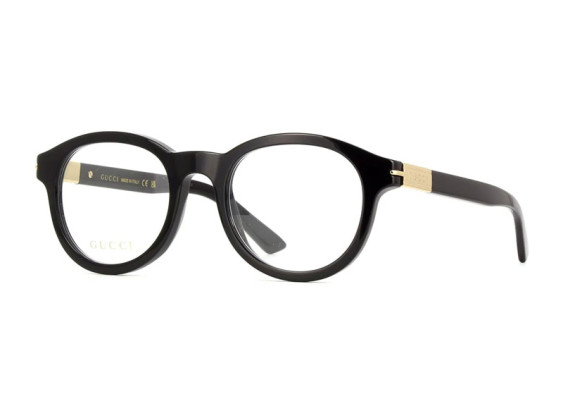 Gucci GG1503O 001 Shiny Black 51mm