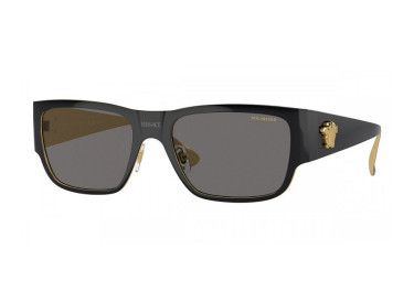 Versace VE2262 143381 Black/Dark Grey Polarized
