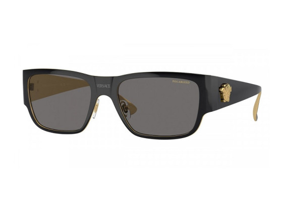 Versace VE2262 143381 Black/Dark Grey Polarized
