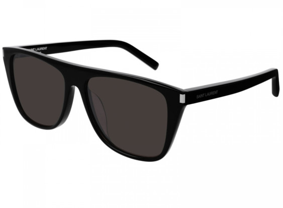 Saint Laurent SL1 001 Black/Grey Mirror