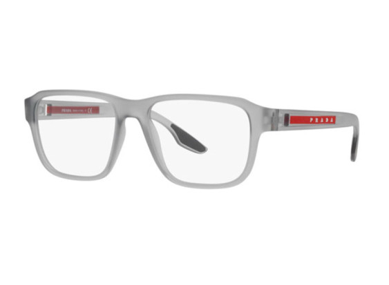 Prada Sport PS04NV 14C1O1 Grey Transparent Rubber 54mm