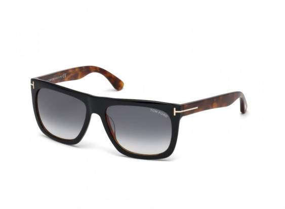 Tom Ford FT0513 05B Black/Havana/Gradient Smoke