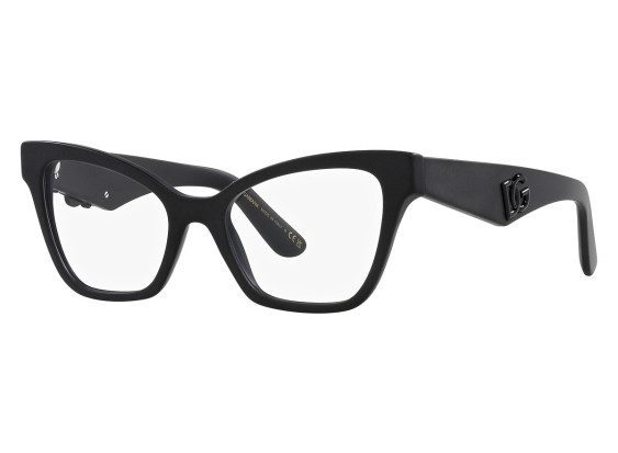 Dolce & Gabbana DG3369 2525 Matte Black 52mm