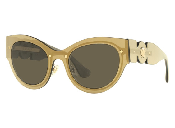 Versace VE2234 1002/3 Transparent Brown Mirror Gold/Brown