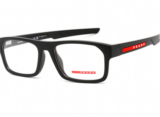 Prada Sport PS 08OV DG01O1 Black Rubber