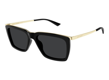 Saint Laurent SL 765 001 Shiny Black/Gold/Black