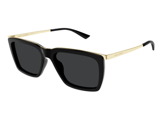 Saint Laurent SL 765 001 Shiny Black/Gold/Black