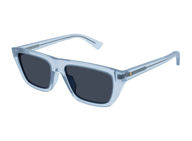 Bottega Veneta BV1291S 003 Transparent Light Blue/Blue