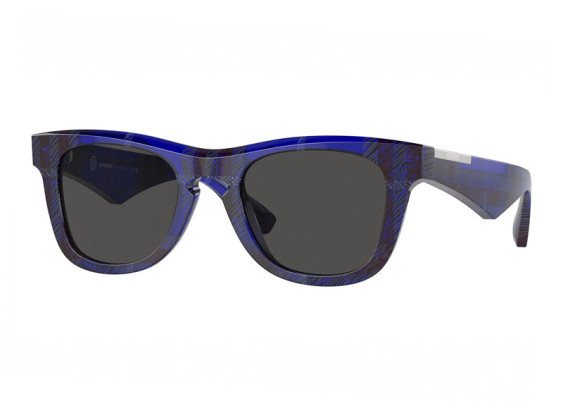 Burberry BE4426 411487 Check Blue/Dark Grey