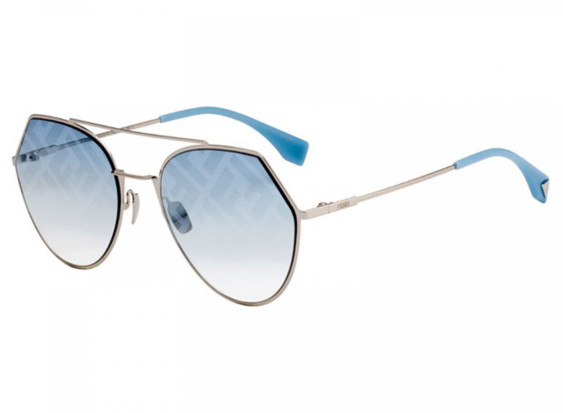 Fendi FF0194/S WHI7R Silver/Blue
