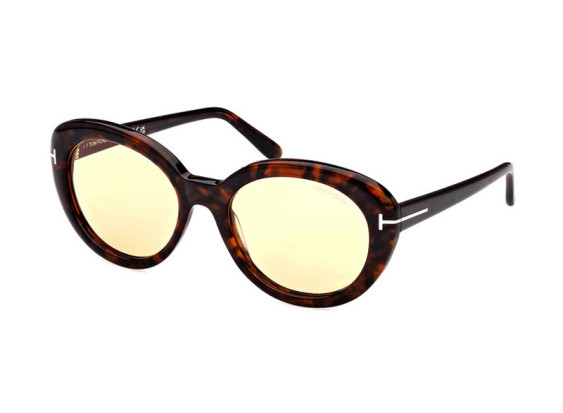 Tom Ford FT1009 52E Dark Havana/Peach