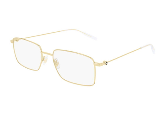 Montblanc MB0076O 005 Gold 57mm