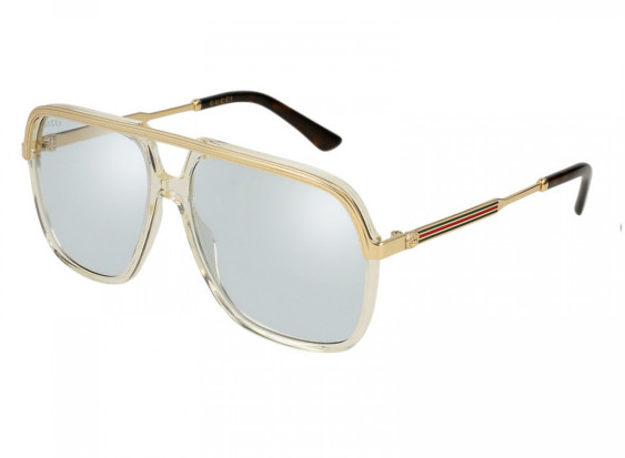 Gucci GG0200S 005 Crystal/Blue