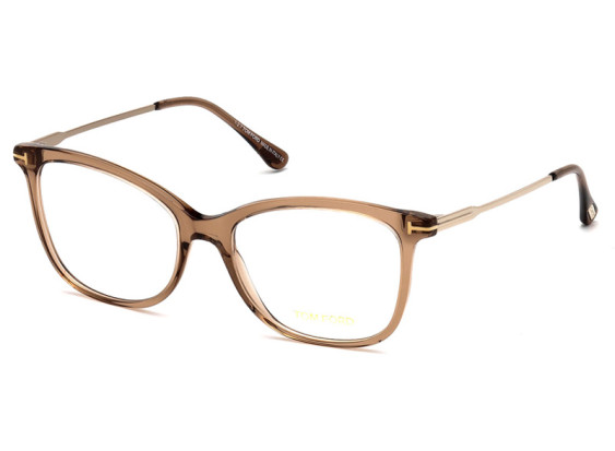 Tom Ford FT5510 045 Transparent Brown/Rose Gold 52mm