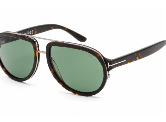 Tom Ford FT0779 52N Dark Havana /Green